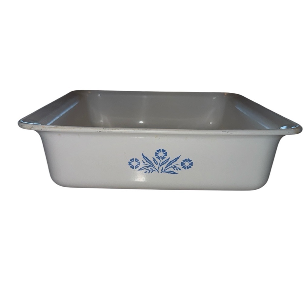 Vintage Corningware Cornflower Blue 
Rectangular Roaster